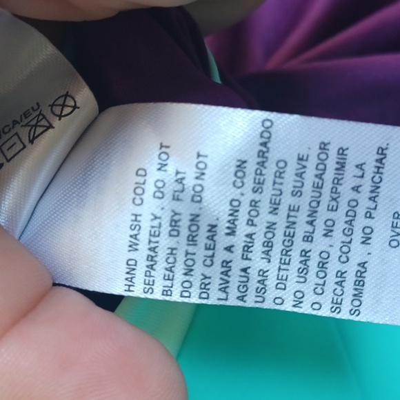 Reef Swim Pullover, purple & green, sz L - Picture 9 of 9